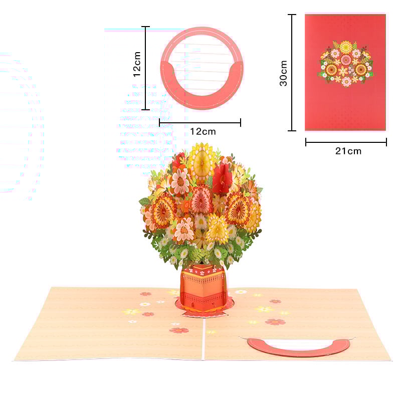 Eeuwige Bloemenkaart D